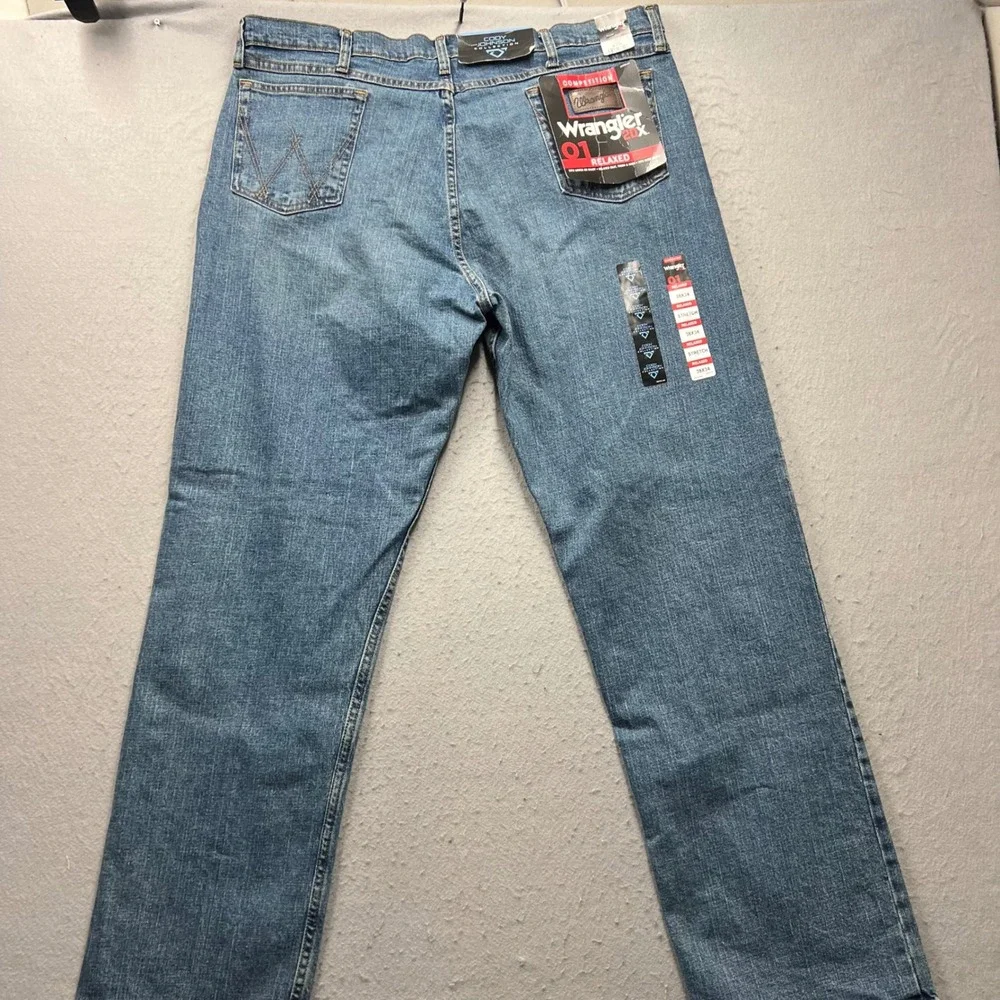 Wrangler 20X 01 Competition Relaxed Jeans Cody Johnson Blue 38x34 112369005